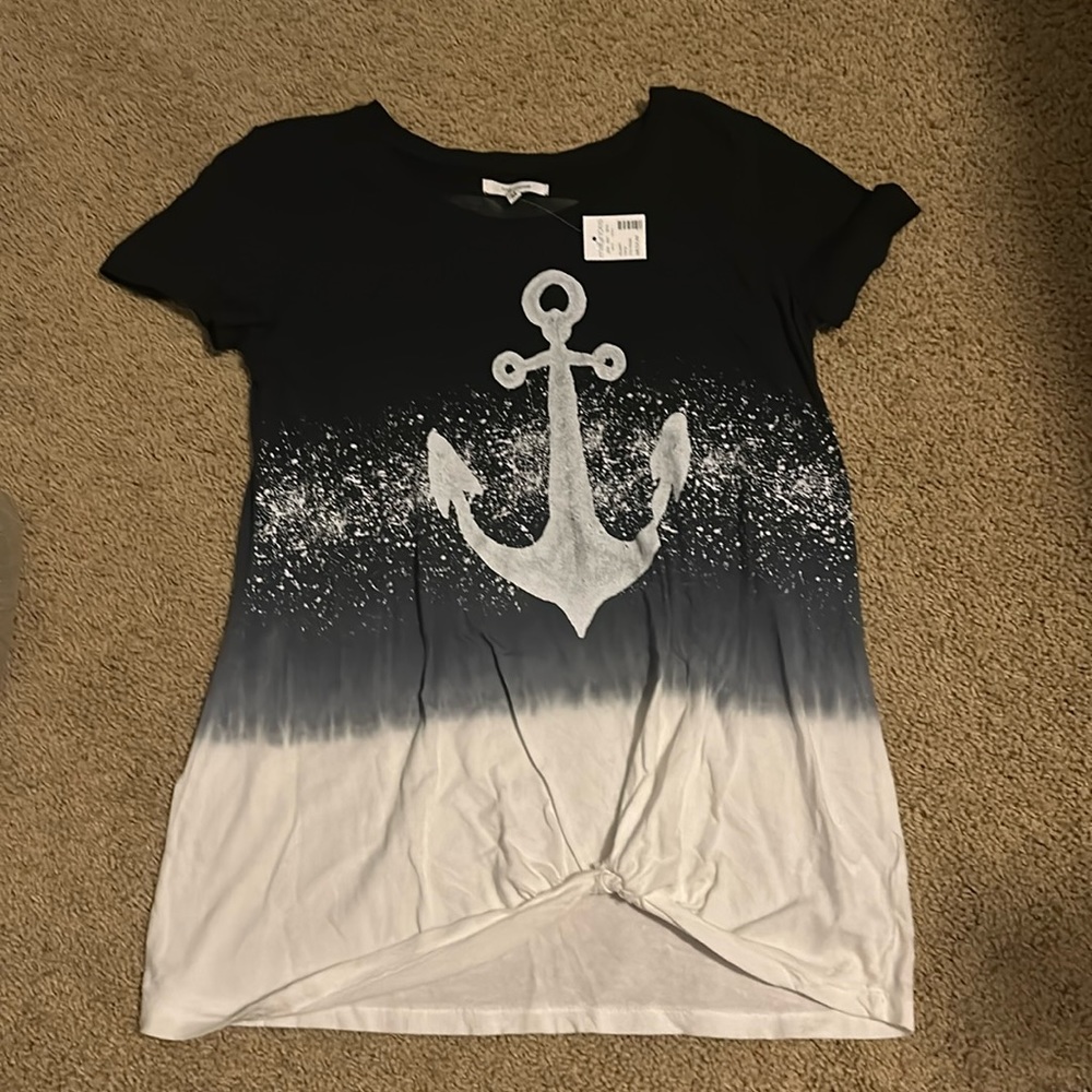 Ombré anchor shirt